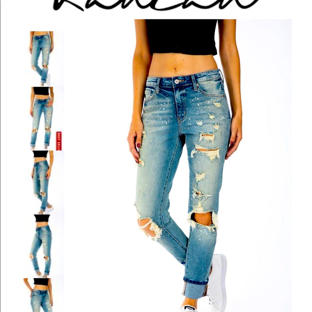 BEST SELLER SPLATTER JEANS!!!